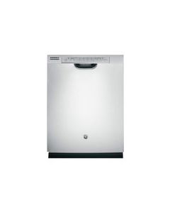 GE - 24" Front Control Tall Tub Built-In Dishwasher with Stainless Steel Tub - Stainless Steel