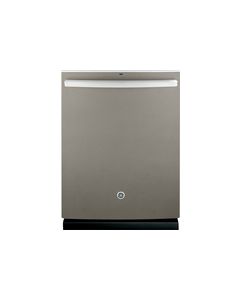 GE - 24" Top Control Tall Tub Built-In Dishwasher with Stainless Steel Tub - Slate