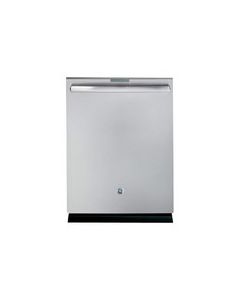 GE - 24" Tall Tub Built-In Dishwasher - Stainless-Steel