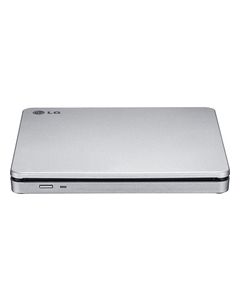 LG - 8x External Double-Layer DVD±RW/CD-RW SuperMulti Blade Drive - Silver