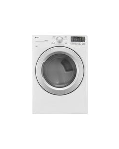 LG - 7.4 Cu. Ft. 8-Cycle Electric Dryer - White