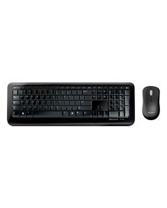 Microsoft - Wireless Desktop 800 Keyboard and Optical Mouse - Black