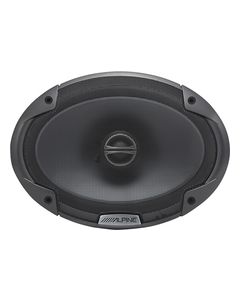 Alpine - 6" x 9" 2-Way Coaxial Car Speakers with Polypropylene Cones (Pair) - Black