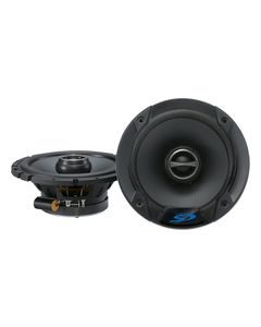 Alpine - 6-1/2" 2-Way Coaxial Car Speakers with Poly-Mica Cones (Pair) - Black