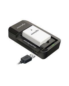 DigiPower - Battery Charger - Black