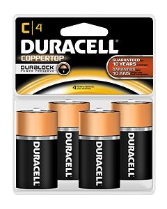 Duracell - C Batteries (4-Pack)