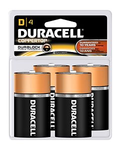 Duracell - D Batteries (4-Pack)