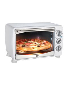 Elite Platinum - 0.6 Cu. Ft. Toaster Oven - White