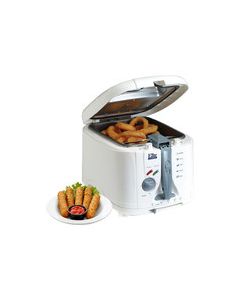 Elite - 5-Quart Deep Fryer - White