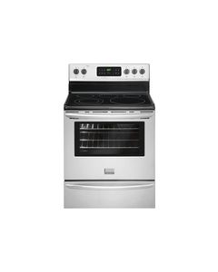 Frigidaire - Gallery 30" Self-Cleaning Freestanding Electric Range - Stainless Steel