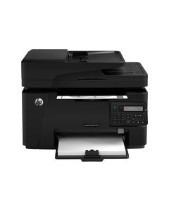 HP - LaserJet Pro MFP M127fn Black-and-White All-in-One Laser Printer - Black