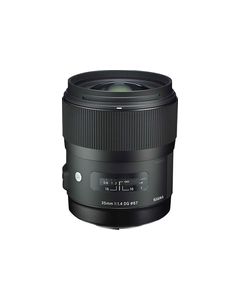 Sigma - 35mm f/1.4 DG HSM Standard Lens for Select Canon Digital Cameras - Black