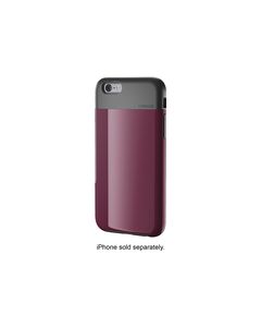 LUNATIK - FLAK Case for Apple® iPhone® 6 Plus and 6s Plus - Dark Raspberry