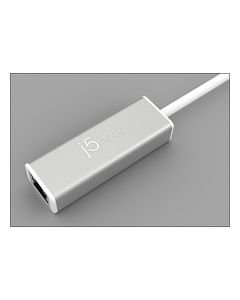 j5 create - USB 3.0-to-Gigabit Ethernet Adapter - Gray