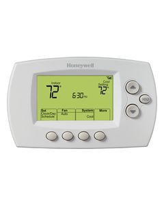 Honeywell - 7-Day Programmable Thermostat with Wi-Fi Capability - White