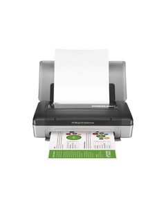 HP - Officejet 100 Wireless Printer - Gray/Black