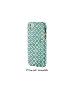 Dynex™ - Case for Apple® iPhone® 5 and 5s - Green/White