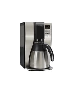 Mr. Coffee - 10-Cup Coffeemaker - Stainless-Steel/Black