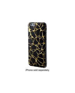 Dynex™ - Case for Apple® iPhone® 6 - Black/Gold