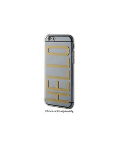 Dynex™ - Case for Apple® iPhone® 6 - Gold/Clear