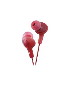 JVC - Gumy Earbud Headphones - Red