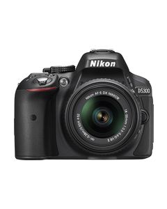 Nikon - D5300 DSLR Camera with 18-55mm VR Lens - Black