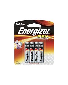 Energizer - MAX AAA Batteries (8-Pack) - Silver