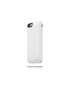 mophie - Juice Pack External Battery Case for Apple® iPhone® 6 Plus - White