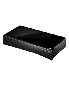 Seagate - Personal Cloud 4TB External USB and Ethernet Hard Drive - Black