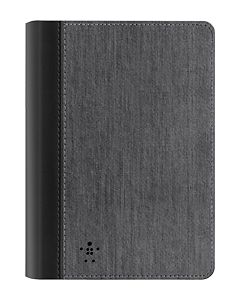 Belkin - Chambray Cover for Kindle HDX 7" - Dark Gray/Blacktop