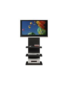 Altra Furniture - AltraMount TV Stand for Flat-Panel TVs Up to 60" - Black