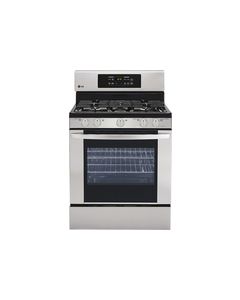 LG - 30" Self-Cleaning Freestanding Gas Range - Stainless-Steel