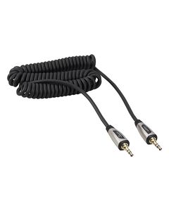 Rocketfish™ Mobile - 9' Premium 3.5mm Stereo Cable - Black