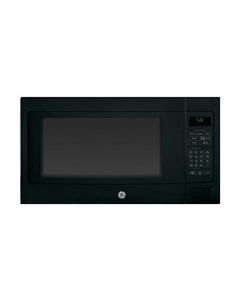 GE - Profile Series 2.2 Cu. Ft. Full-Size Microwave - Black-on-Black