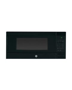 GE - Profile Series 1.1 Cu. Ft. Mid-Size Microwave - Black-on-Black