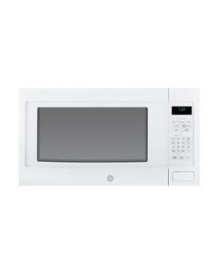 GE - Profile Series 2.2 Cu. Ft. Full-Size Microwave - White-on-White