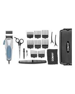 Conair - Custom Cut 18-Piece Haircut Kit - Silver