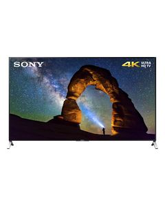 Sony - 55" Class (54-1/2" Diag.) - LED - 2160p - Smart - 3D - 4K Ultra HD TV - Black