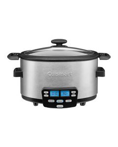 Cuisinart - Cook Central 4-Quart Multicooker - Silver/Black