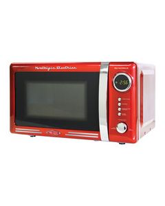 Nostalgia Electrics - Retro Series 0.7 Cu. Ft. Compact Microwave - Red