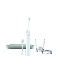 Philips Sonicare - Sonicare DiamondClean Rechargeable Toothbrush - White/Silver