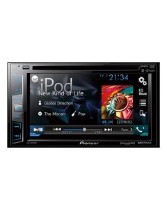 Pioneer - CD/DVD - Built-In Bluetooth - Built-In HD Radio - In-Dash Receiver - Multi