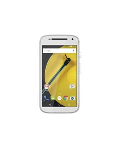 Boost Mobile - Motorola Moto E 4G with 8GB Memory No-Contract Cell Phone - White