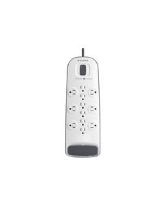 Belkin - 12-Outlet Surge Protector - White