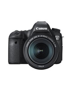 Canon - EOS 6D DSLR Camera with EF 24-105mm IS STM Lens - Black