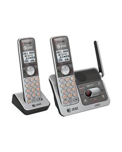 AT&T - CL82201 DECT 6.0 Expandable Cordless Phone System with Digital Answering Machine - Gray