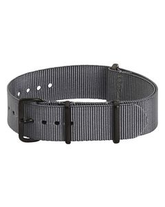 Clockwork Synergy - 22mm Premium Classic Interchangeable Watch Strap - Gray