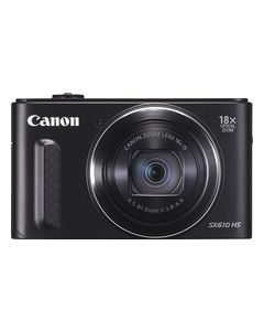 Canon - PowerShot SX610 HS 20.2-Megapixel Digital Camera - Black