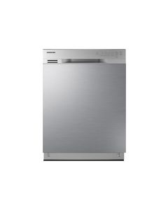 Samsung - 24" Front Control Built-In Dishwasher with Stainless Steel Tub - Stainless Steel