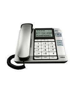 RCA - RCA-1113-1BSGA Corded Speakerphone with Call-Waiting Caller ID - Silver